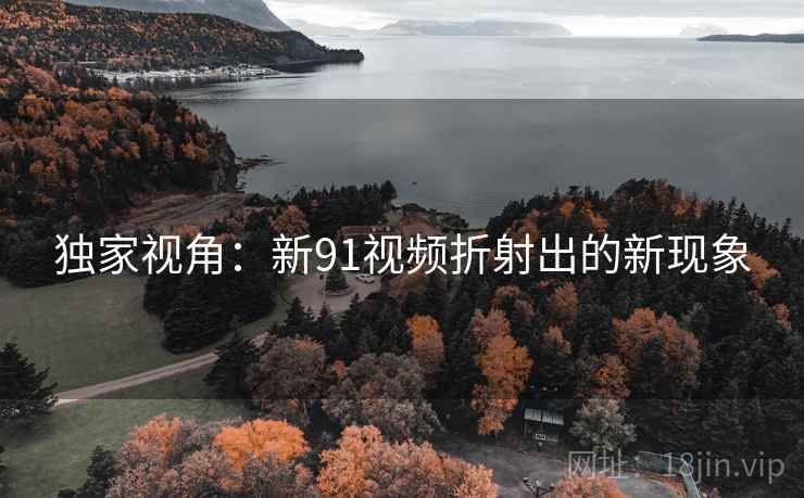 独家视角:新91视频折射出的新现象 独家视角:新91视频折射出的新现象